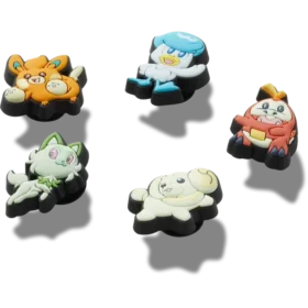 Set de 5 brelocuri Jibbitz™ Pokemon Paldea