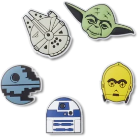 Set de 5 brelocuri Jibbitz™ Star Wars