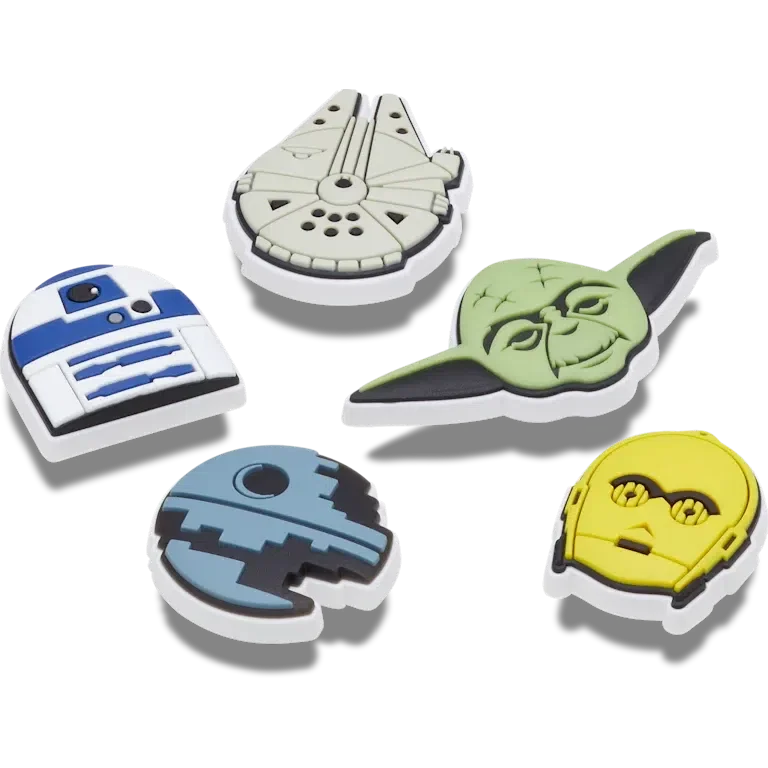 Set de 5 brelocuri Jibbitz™ Star Wars Set de 5 brelocuri Jibbitz™ Star Wars