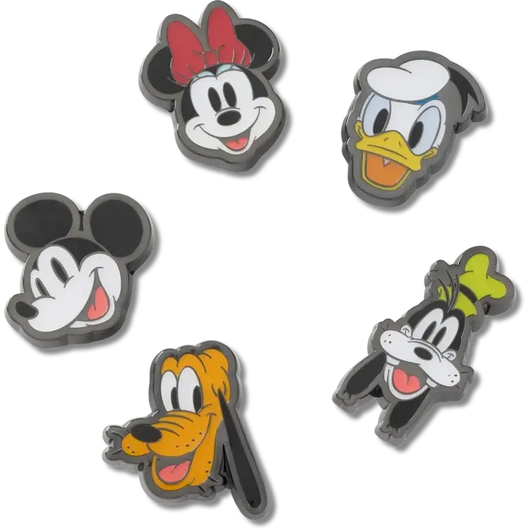 Set de 5 brelocuri pentru încălțăminte Jibbitz™ „Mickey & Friends Elevated” Set de 5 brelocuri pentru încălțăminte Jibbitz™ „Mickey & Friends Elevated”