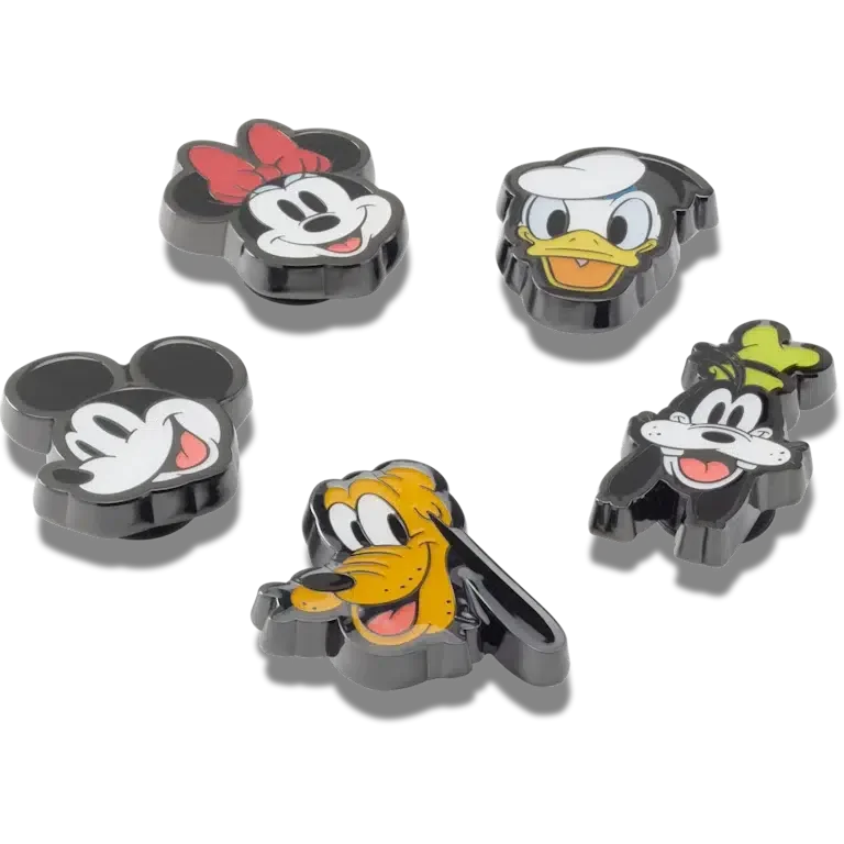 Set de 5 brelocuri pentru încălțăminte Jibbitz™ „Mickey & Friends Elevated” Set de 5 brelocuri pentru încălțăminte Jibbitz™ „Mickey & Friends Elevated”