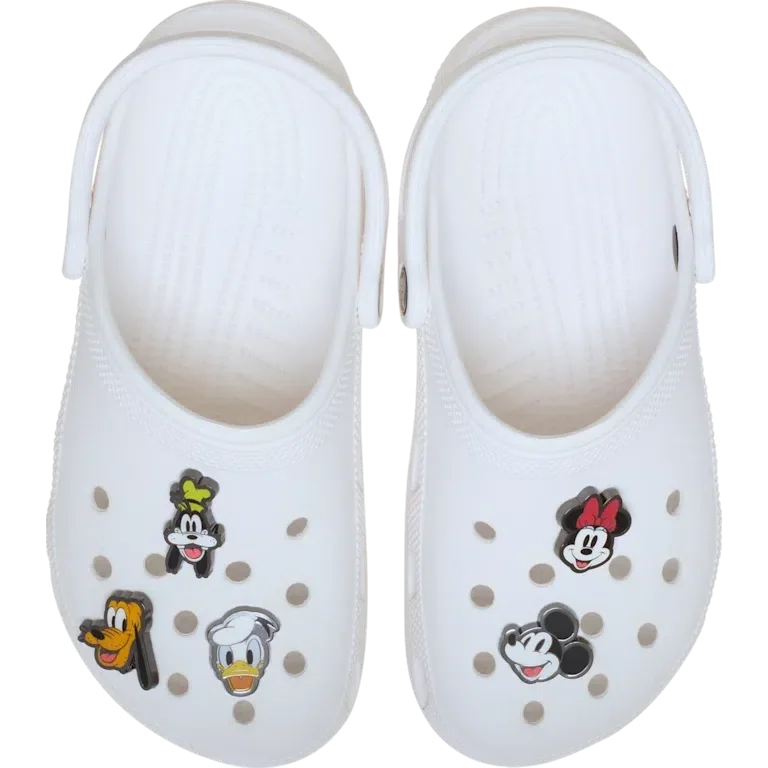 Set de 5 brelocuri pentru încălțăminte Jibbitz™ „Mickey & Friends Elevated” Set de 5 brelocuri pentru încălțăminte Jibbitz™ „Mickey & Friends Elevated”