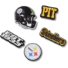 Set de 5 brelocuri pentru încălțăminte NFL Pittsburgh Steelers Set de 5 brelocuri pentru încălțăminte NFL Pittsburgh Steelers