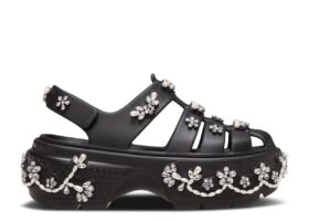 Simone Rocha x Stomp Fisherman Sandale „Black”