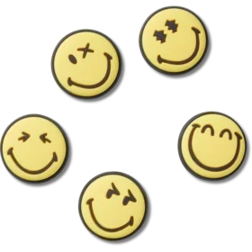 Smileyworld, set de 5 brelocuri Jibbitz™