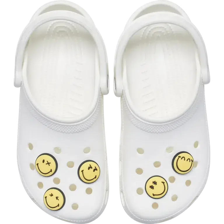 Smileyworld, set de 5 brelocuri Jibbitz™ Smileyworld, set de 5 brelocuri Jibbitz™