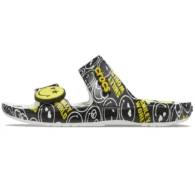 SmileyWorld x Classic Sandal „Negru Alb”