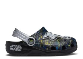 Star Wars x Classic Clog pentru copii mici „Grogu”