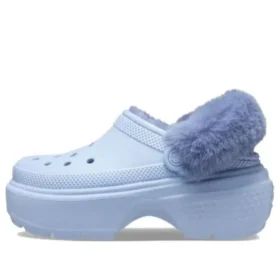 Stomp Lined Clog „Calcite Blue”