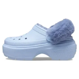 Stomp Lined Clog „Calcite Blue”