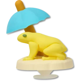 Talismane 3D Brelocuri Jibbitz™ „Broasca relaxată”