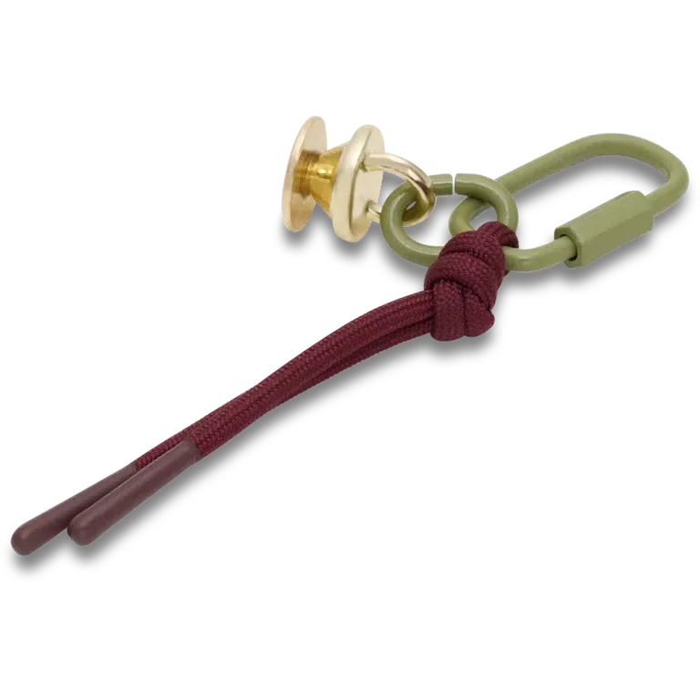 Talismane Breloc Jibbitz™ cu carabină și pete Talismane Breloc Jibbitz™ cu carabină și pete