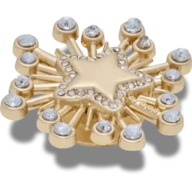 Talismane Brelocuri Jibbitz™ „Gem Starburst”