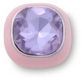 Talismane Brelocuri Jibbitz™ „Square Gem Sandal C”