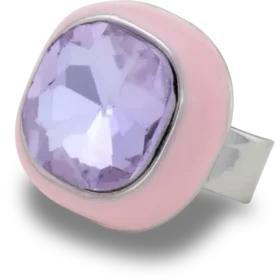 Talismane Brelocuri Jibbitz™ „Square Gem Sandal C”
