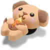 Talismane Cutie Ice Cream Puppy Brelocuri Jibbitz™ Talismane Cutie Ice Cream Puppy Brelocuri Jibbitz™