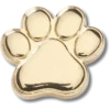 Talismane Gold Dog Paw Brelocuri Jibbitz™
