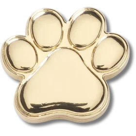 Talismane Gold Dog Paw Brelocuri Jibbitz™