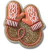 Talismane Jibbitz™ „Mănuși roz cu sclipici Glitter” Talismane Jibbitz™ „Mănuși roz cu sclipici Glitter”
