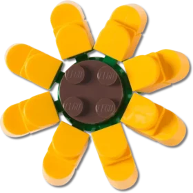 Talismane Lego® Sunflower Brelocuri Jibbitz™