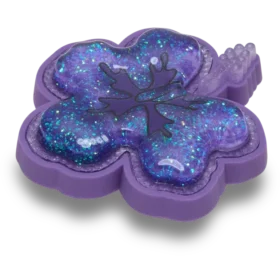 Talismane Squish Purple Hibiscus Brelocuri Jibbitz™
