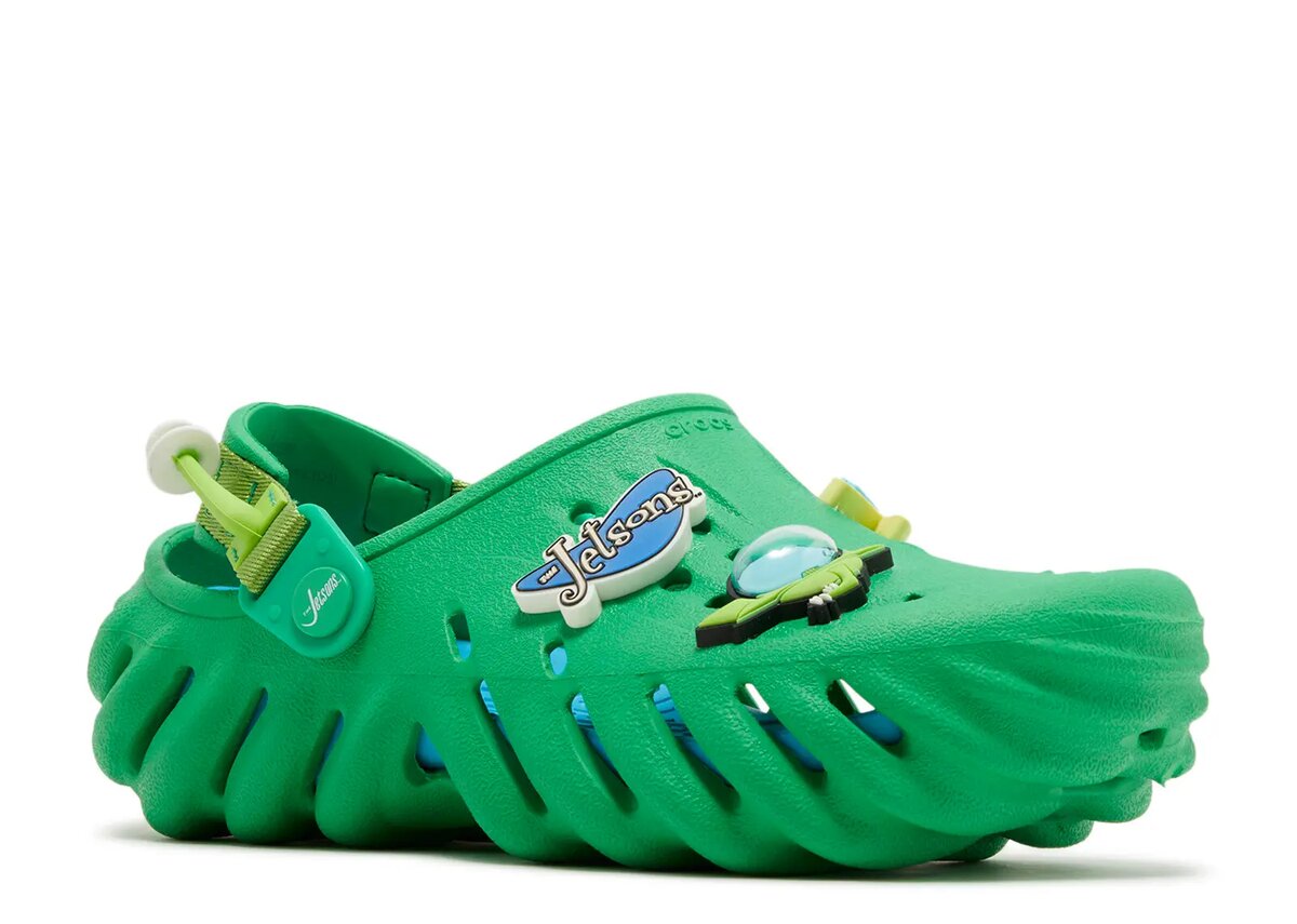 The Jetsons x Extra Butter x Echo Clog pentru copii „Orbit City” The Jetsons x Extra Butter x Echo Clog pentru copii „Orbit City”