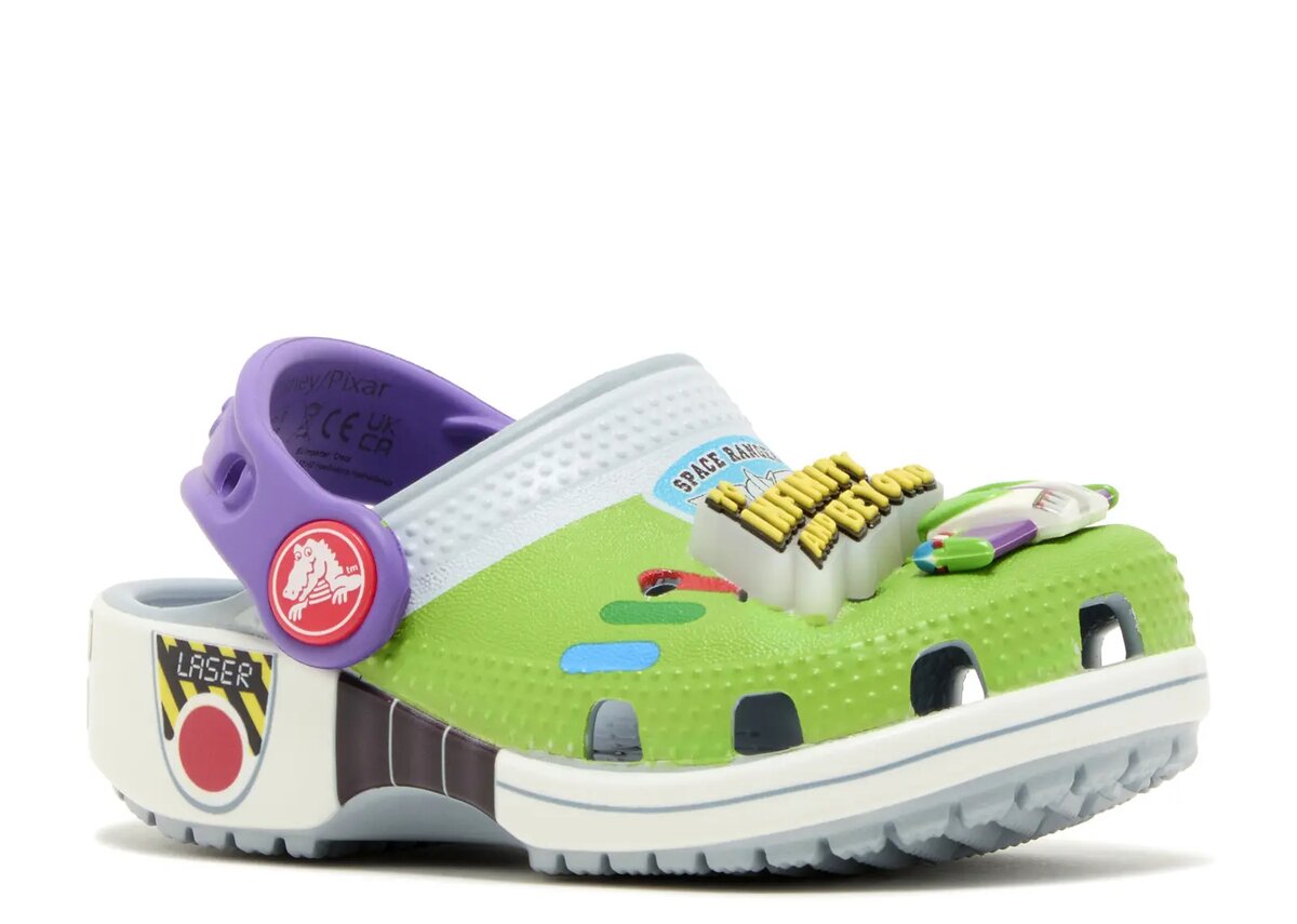 Toy Story x Classic Clog pentru copii mici „Buzz Lightyear” Toy Story x Classic Clog pentru copii mici „Buzz Lightyear”