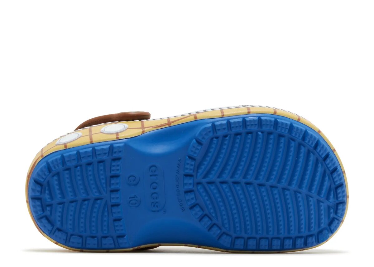 Toy Story x Classic Clog pentru copii mici „Woody” Toy Story x Classic Clog pentru copii mici „Woody”
